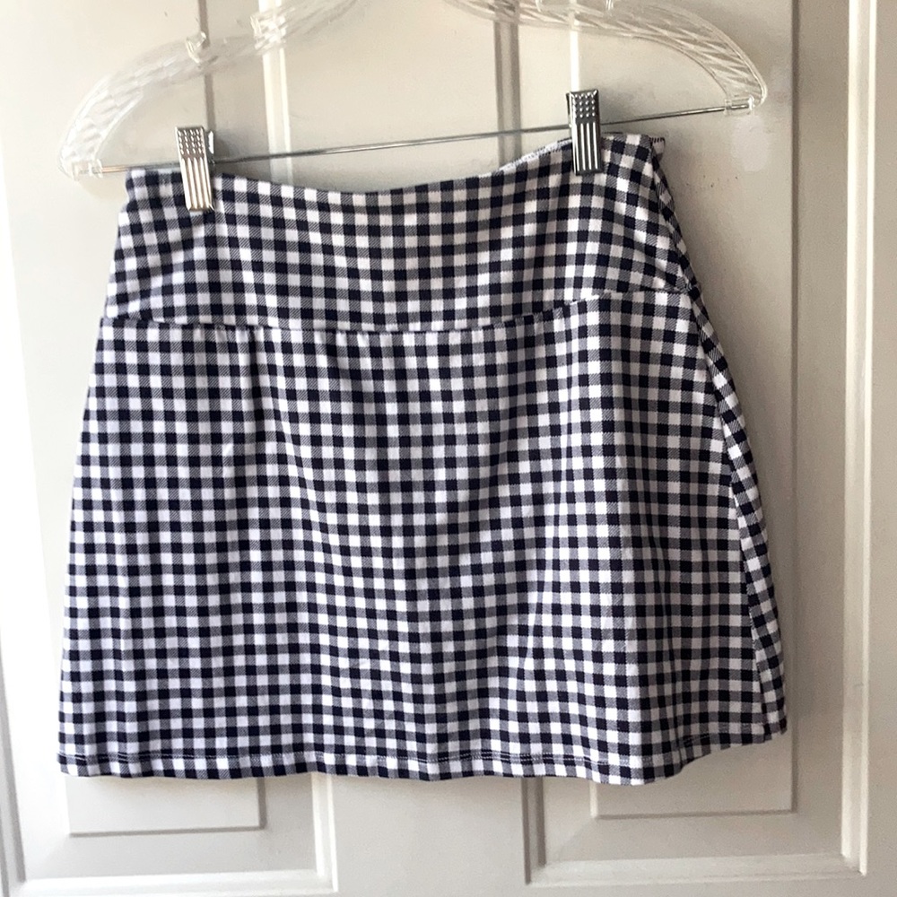 Coral Bay Checked Skort